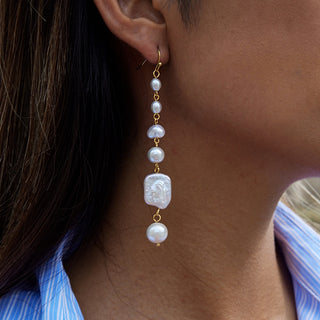 PREVENTA| MAGDALENA EARRINGS ACERO INOXIDABLE