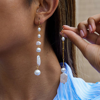 PREVENTA| MAGDALENA EARRINGS ACERO INOXIDABLE