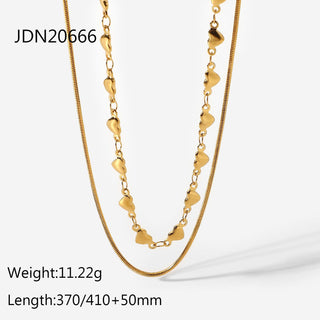 PREVENTA| MICHELLE NECKLACE ACERO INOXIDABLE