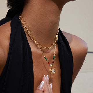 PREVENTA | ANA NECKLACE ACERO INOXIDABLE