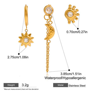 PREVENTA | Bobo EARRINGS ACERO INOXIDABLE