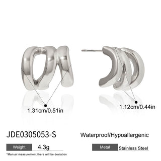 PREVENTA | Angie EARRINGS ACERO INOXIDABLE
