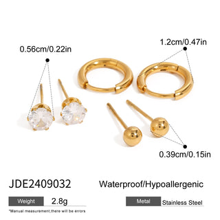 PREVENTA | Angie EARRINGS ACERO INOXIDABLE