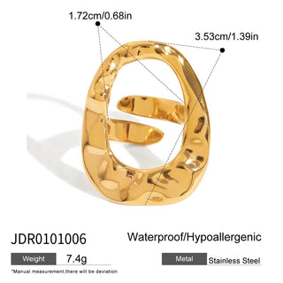 PREVENTA|  HODA RING ACERO INOXIDABLE