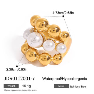 PREVENTA|  HODA RING ACERO INOXIDABLE