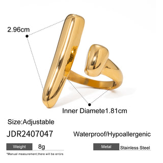 PREVENTA|  HODA RING ACERO INOXIDABLE