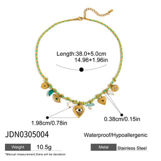 PREVENTA|  HANIA NECKLACE ACERO INOXIDABLE