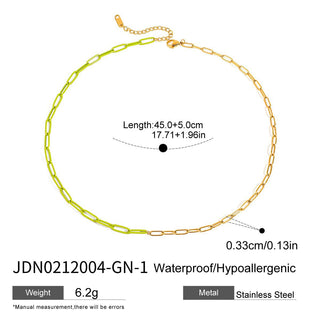 PREVENTA|  HANIA NECKLACE ACERO INOXIDABLE
