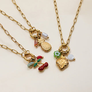 PREVENTA|  HELLEN NECKLACE ACERO INOXIDABLE