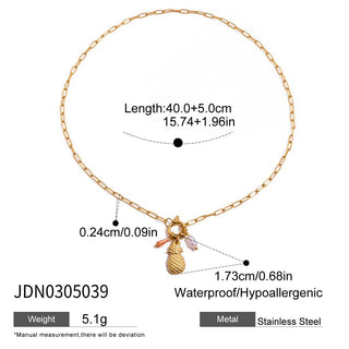 PREVENTA|  HELLEN NECKLACE ACERO INOXIDABLE