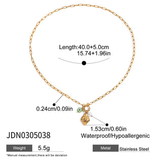 PREVENTA|  HELLEN NECKLACE ACERO INOXIDABLE