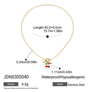 PREVENTA|  HELLEN NECKLACE ACERO INOXIDABLE
