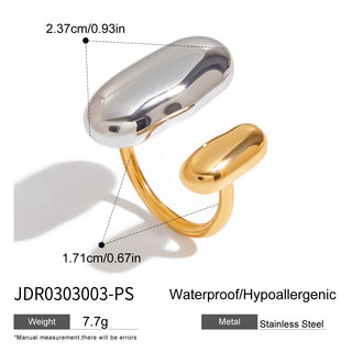 PREVENTA|  HANA RING ACERO INOXIDABLE
