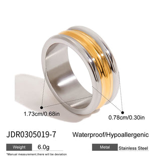 PREVENTA|  HANA RING ACERO INOXIDABLE