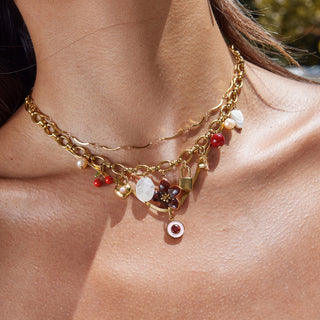 PREVENTA|CECI NECKLACE ACERO INOXIDABLE