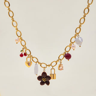 PREVENTA|CECI NECKLACE ACERO INOXIDABLE