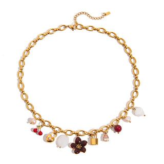 PREVENTA|CECI NECKLACE ACERO INOXIDABLE