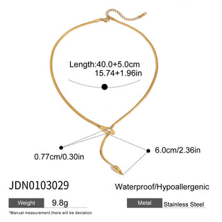 PREVENTA|AMARAI NECKLACE ACERO INOXIDABLE