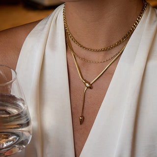PREVENTA|AMARAI NECKLACE ACERO INOXIDABLE
