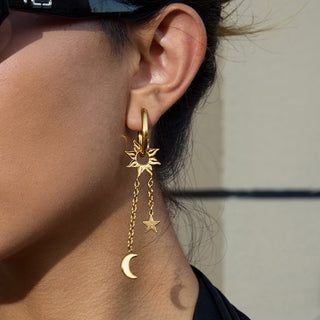 PREVENTA| SKY EARRINGS ACERO INOXIDABLE