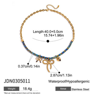 PREVENTA| BAYLEE NECKLACE ACERO INOXIDABLE