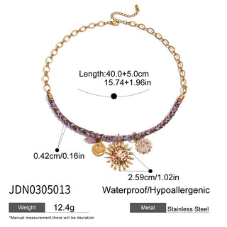 PREVENTA| BAYLEE NECKLACE ACERO INOXIDABLE