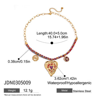 PREVENTA| BAYLEE NECKLACE ACERO INOXIDABLE