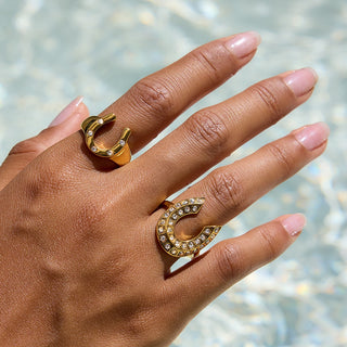 PREVENTA| ALAZAN RING ACERO INOXIDABLE