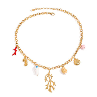 PREVENTA|  BARBARA NECKLACE ACERO INOXIDABLE