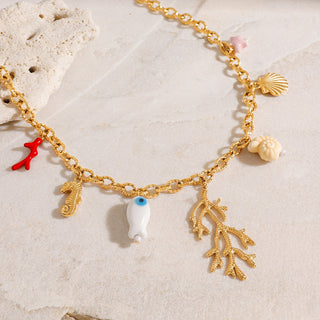 PREVENTA|  BARBARA NECKLACE ACERO INOXIDABLE