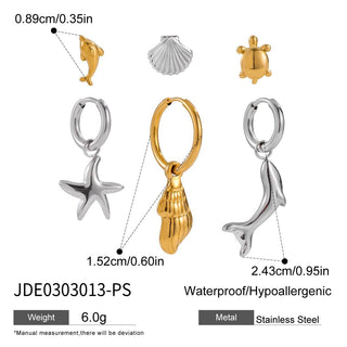 PREVENTA|  ARIEL EARRINGS ACERO INOXIDABLE