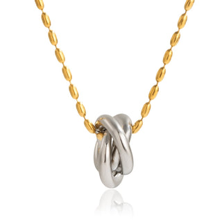 PREVENTA| BINDI NECKLACE R ACERO INOXIDABLE