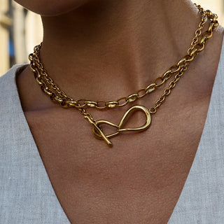 PREVENTA| BLOSSOM NECKLACE ACERO INOXIDABLE