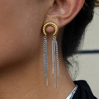 PREVENTA| CANDELA EARRINGS ACERO INOXIDABLE