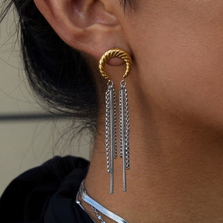 PREVENTA| CANDELA EARRINGS ACERO INOXIDABLE