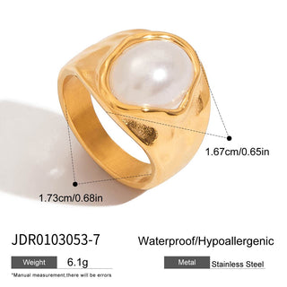 PREVENTA| DAFNE RING ACERO INOXIDABLE