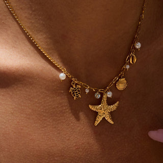 PREVENTA| DASHA NECKLACE ACERO INOXIDABLE