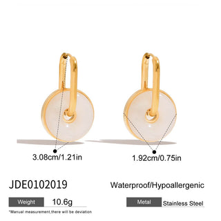 PREVENTA| DELSY EARRINGS ACERO INOXIDABLE
