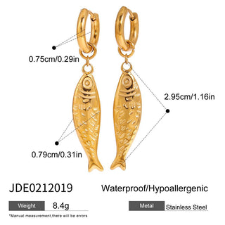 PREVENTA| EDA EARRINGS ACERO INOXIDABLE