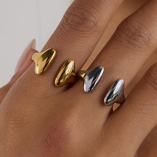 PREVENTA| EVE RINGS ACERO INOXIDABLE