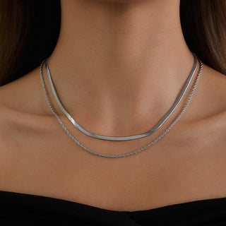 PREVENTA| EIRA NECKLACE ACERO INOXIDABLE
