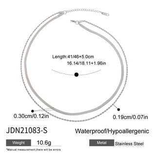 PREVENTA| EIRA NECKLACE ACERO INOXIDABLE