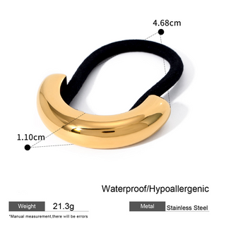Lena Hair Cuff De Acero Inoxidable 316L joyería
