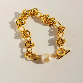 Liliana Pulsera de Cadena de Nudos joyería