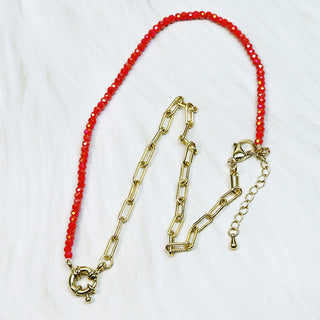 Thais Collar con Cristales joyería